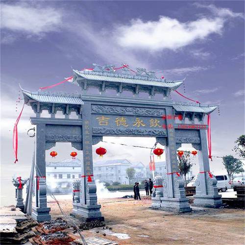 村头门楼 历史文化旅游资源与民俗雕刻文化的瑰宝